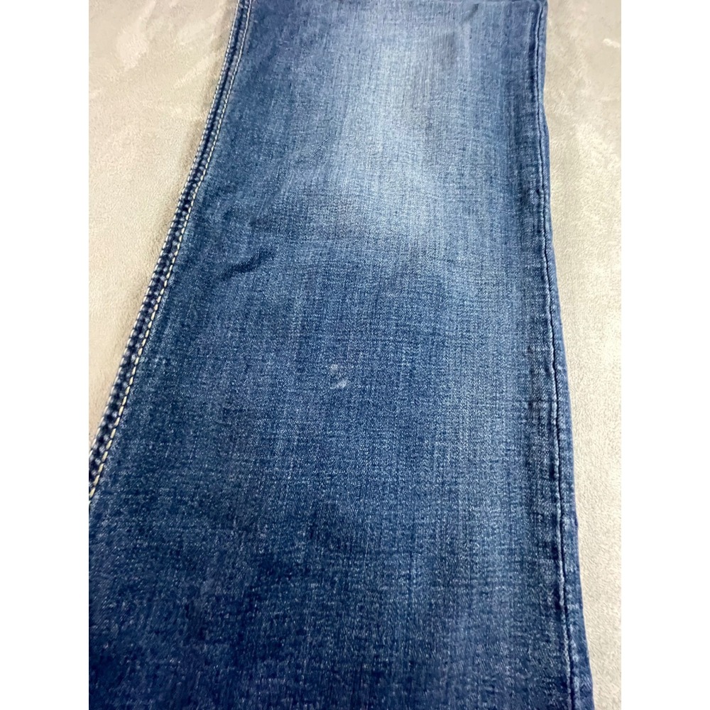 BKE Bootleg Jeans Women 33X29 Bootcut Contrast Stitch Moto Pocket Denim Pants - Picture 14 of 16